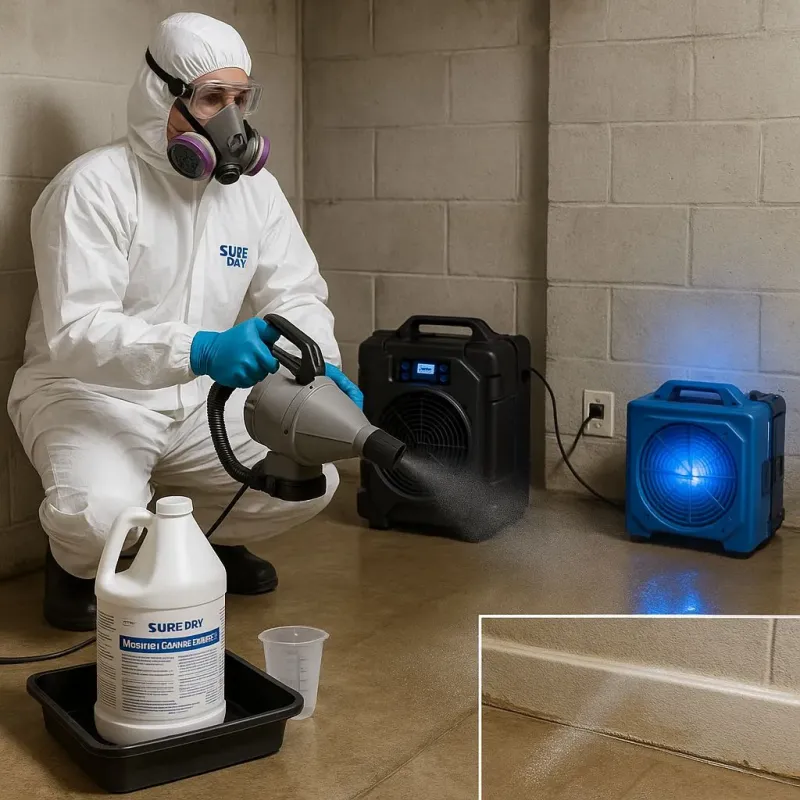 Sanitization and Odor Removal process in Gaylord, MI